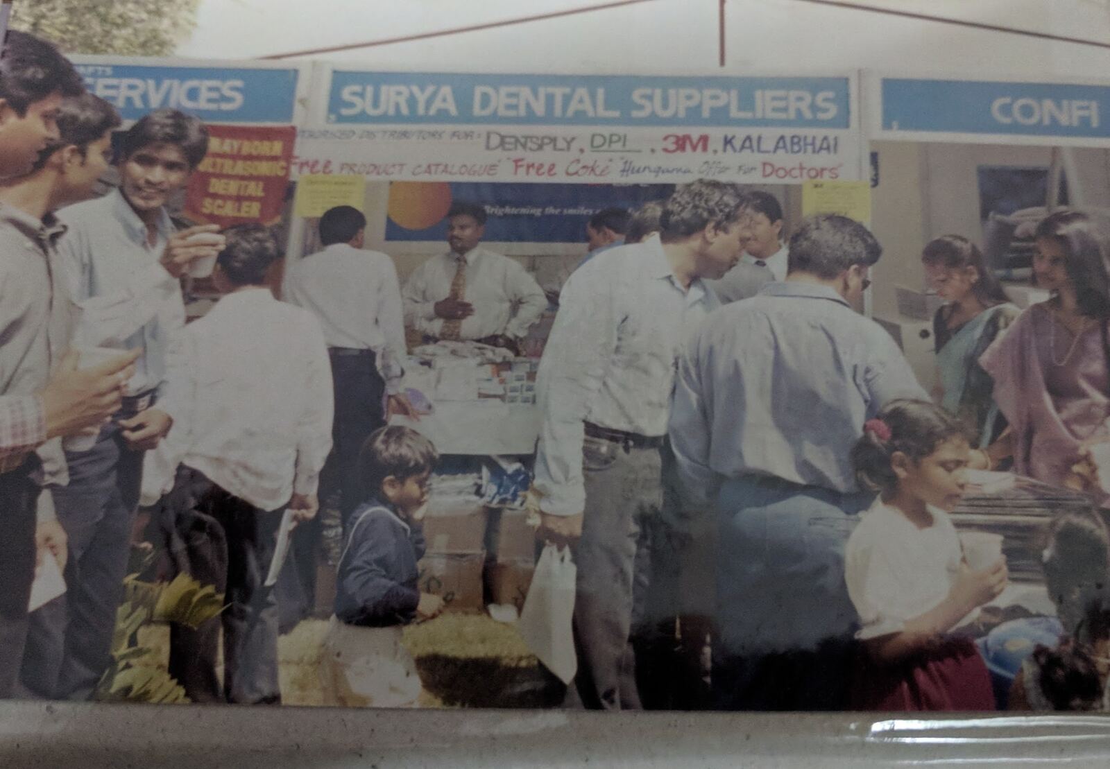 Impel in 2001–2004 — On the exhibition floor — building the distribution book one doctor at a time.